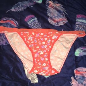 Pink Victoria’s Secret string bikini medium